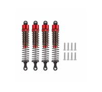 Suspension D'amortisseur Amortisseurs À Bain D'huile, 52-120 Mm, 4 Pièces, Pour Voitures Télécommandées 1/10, Monster Trucks, Buggy Et Touring Amortisseur Suspension(Red 110mm)