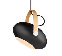 Suspension DC Ø26 Noir/ Chêne