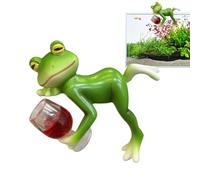 Suspension de pot de fleurs en forme de grenouille, mignon pot de fleurs en résine, figurine de grenouille grimpante, décoration de jardin d'animaux, suspension de pot de fleurs pour balcon,