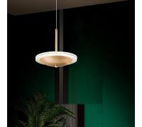 Suspension de Restaurant Artist- Led Circulaire Moderne, Idéal Pour Salon,E Chambre À Coucher Ou Bureau - Tendance À 1Pe, de Cuisinependu/Transversal/A