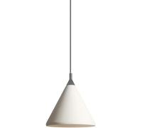 Suspension de Style Industriel Nordique, Lustre à Une tête avec Source Lumineuse E27, Abat-Jour en Pierre de Sable Blanc à la personnalité créative, luminaires décoratifs pour Bar, Couloir, Balcon