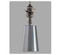 Suspension de Style Nordique, Lustre Moderne pour Salon et Salle à Manger, culot électrolytique argenté, Taille Moyenne, idéal pour la décoration de la Maison et du Bureau