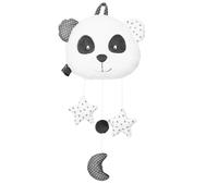 Suspension Déco Murale Panda - Blanc - Noir