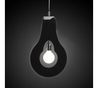 Suspension Décorative Flat Noire Noir