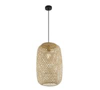 Suspension Design Bambou Mirena - Diam. 31 X H. 135 Cm - Beige Naturel Beige
