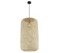 Suspension Design Bambou Mirena - Diam. 39 X H. 150 Cm - Beige Naturel Beige
