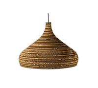 Suspension design conique en carton recyclé - ABRELA - 50 cm