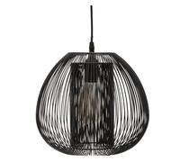 Atmosphera – Suspension filaire Noda – design en métal – 25 cm – Noir