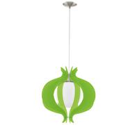 Suspension design salle à manger cuisine suspension boule de verre vert dans un ensemble comprenant des ampoules LED