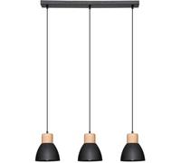 Suspension ""Desy"" métal noir L64cm - Atmosphera createur d'interieur - Noir