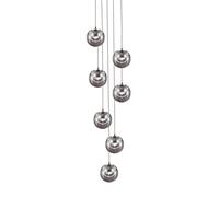 Suspension Dew 7 LED 3500lm/2700K/CRI>80/7x5W/suspension H 250cm
