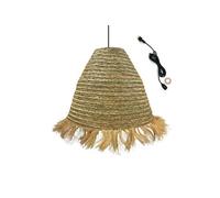 Suspension d'extérieur avec câble BIG ANAFI OUTDOOR CABLE Beige Fibre naturelle D100 cm G