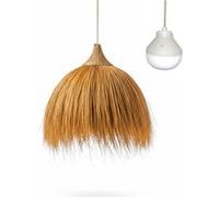 Suspension d'extérieur avec câble BIG ANAFI OUTDOOR CABLE Beige Fibre naturelle D100 cm Beige G