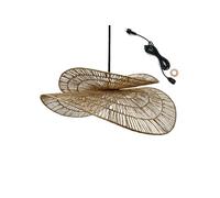 Lumisky Suspension d'extérieur SOLARA OUTDOOR CABLE jute naturel style bohème 5 m