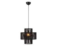 Suspension diam 40 cm, 1xE27, max. 40W, jute noir - Markslöjd - Soga