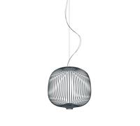 Foscarini Spokes 2 Piccola Sospensione Pendelleuchte, gris graphite, Push/DALI