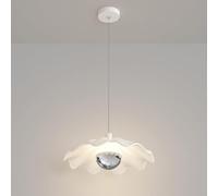 Suspension d'intérieur à LED Simple pour Salle à Manger, 3 températures de Couleur, 7 W, avec Abat-Jour en résine, pour Chambre à Coucher, Chevet, îlot de Cuisine, Lampes suspendues réglables (Big W