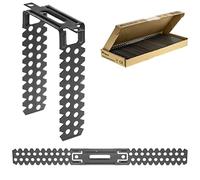 Suspension directe ES 125 mm/0,8-100 pièces Épaisseur : 0,8 mm Suspension de plafond en U pour profilés CD 60/27 et lattes en bois Accessoires de construction sèche