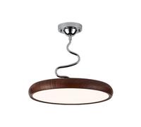 Suspension Disque, Luminaire Suspendu Rond En Métal Avec Abat-Jour En Acrylique, Lampe Suspendue Ultra-Mince Pour Salle À Manger, Lustre Led Moderne - 3 Couleurs, Suspension Décorative Pour Salle À Ma