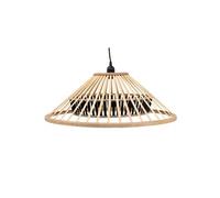 Suspension DKD Home Decor Bambou 50 W 60 60 21 cm Marron Marron
