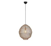 Suspension dorée E27 40W max effet ruche métal - Markslöjd - Tazza