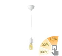 Suspension DORI blanc mat incl. E27 LED Vintage or max. 814lm [EEK: E]