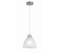 Suspension E27 Ø20Cm En Nickel Moderne Lampe Suspendue Plafond Intérieur Cuisine