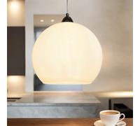 Suspension E27 Ø30Cm En Blanc Lampe Suspendue Lampe De Cuisine Lampe Intérieure