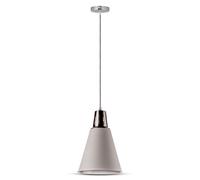 Suspension E27 Blanc Sable - Lampe Suspendue Moderne 60W Réglable