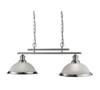 Suspension Élégante 76Cm Lampe De Plafond Argent Antique Intérieur