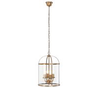 Suspension Élégante En Verre Pour Table À Manger En Bronze B:31 Cm