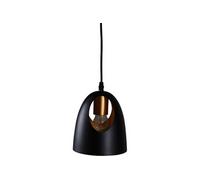 Lampe Suspension Design "Elda" 17cm Noir