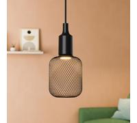 Suspension En Acier Noir, 164cm