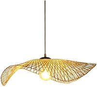 Suspension en Bambou d'Asie du Sud-Est, luminaire créatif pour Restaurant Chinois, Salon, entrée intérieure, Tissage Fait Main, plafonnier