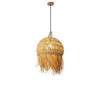 Suspension en Bambou, Lampe Suspendue Japonaise créative à 1 lumière, Style d'Asie du Sud-Est, tissée à la Main, Style Chinois, Lanterne, plafonnier, décoration de Restaurant, luminaire
