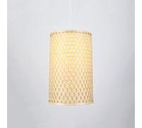 Suspension en Bambou rétro à Une tête de Style Chinois, décoration de Restaurant Simple de Style sud-est Asiatique, Lampes suspendues créatives en Forme de Lanterne, luminaire à économie d'énergie