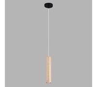Suspension en Bois à LED, Lampe de Chevet, Spot Suspendu, 3 Modes de Couleur, luminaire Suspendu pour îlot de Cuisine, Lustre en Bois pour Salon, Chambre à Coucher, café, Bar