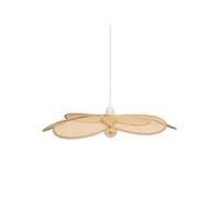 Atmosphera - Suspension en bois et acier PETALES - Diam 62 cm - Beige
