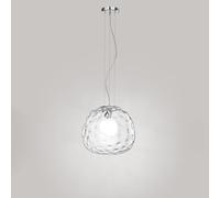 Suspension en Chrome Poli et Verre Transparent 1xE27 60W - Design Moderne et Élégant pour Intérieurs Raffinés - Perenz Luminaire de Qualité