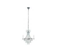 Suspension en cristal MARIELUND chromé 3 ampoules