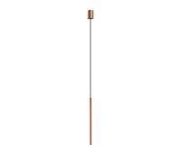 Suspension En Cuivre Avec LED G9 Ø 2,5 Cm Réglable Métal
