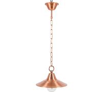 Suspension en Cuivre en Laiton Ø26cm E27 Edel ANGELOS Lustre de Salle à Manger