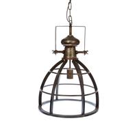 Suspension en fer factory - diam. 40 cm