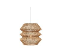 Atmosphera Suspension Liza - Abat-jour en jute D38 cm - Ampoule non incluse E27 40W