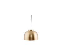 Suspension en laiton doré, E27, 1 ampoule, ronde, design industriel - House Doctor, Bowl - Ø50xH33 cm
