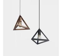 Pendule rétro luminaire suspendu salon plafonnier cage noire éclairage design E27 V-TAC 3832