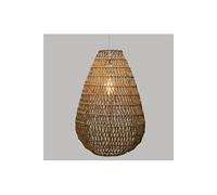 Suspension en métal coloris beige - D. 37,5 x H. 55 cm -PEGANE- Beige G