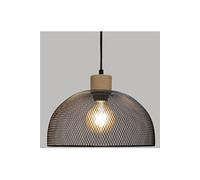 Suspension en métal coloris Noir - D. 30 x H. 22,5 cm -PEGANE- Noir