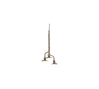 Suspension en métal doré, PVC et bakélite, E27, 3 ampoules - House Doctor, Hana - 30x32x77 cm