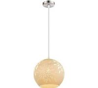 Suspension en nickel mat 122x26x26 cm blanc mat globo lighting 22803h Blanc G